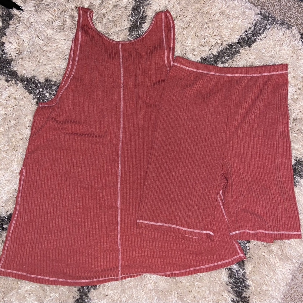 Free People Pink Pajama Set - Picture 3 of 5
